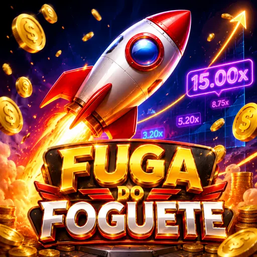Miniatura do crash game Rocketon com foguete em contagem regressiva