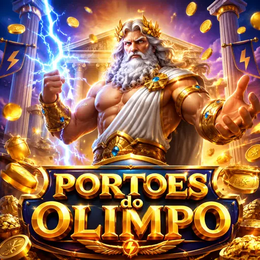 Slot Gates of Olympus com símbolos de gemas e multiplicadores na tela
