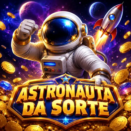 Tela do crash game Spaceman com astronauta e multiplicador em alta
