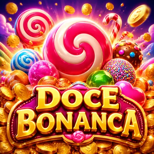 Slot Sweet Bonanza com frutas coloridas e símbolos de doces