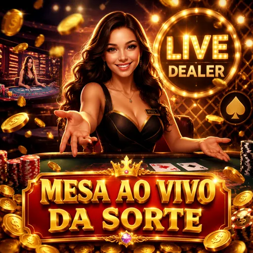 Dealer profissional em cassino ao vivo transmitindo uma mesa de roleta em estúdio