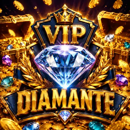 Emblema do nível Diamante VIP do u29 com benefícios máximos
